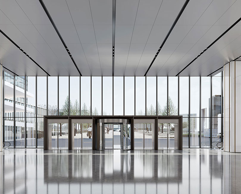 大連·恒力維多利亞寫字樓辦公設計效果圖