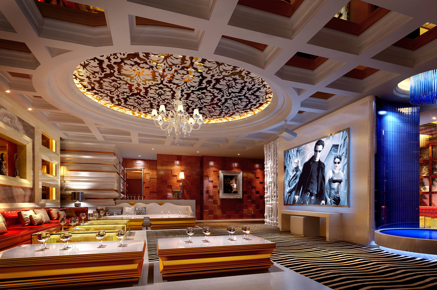 夜總會照明設(shè)計效果圖