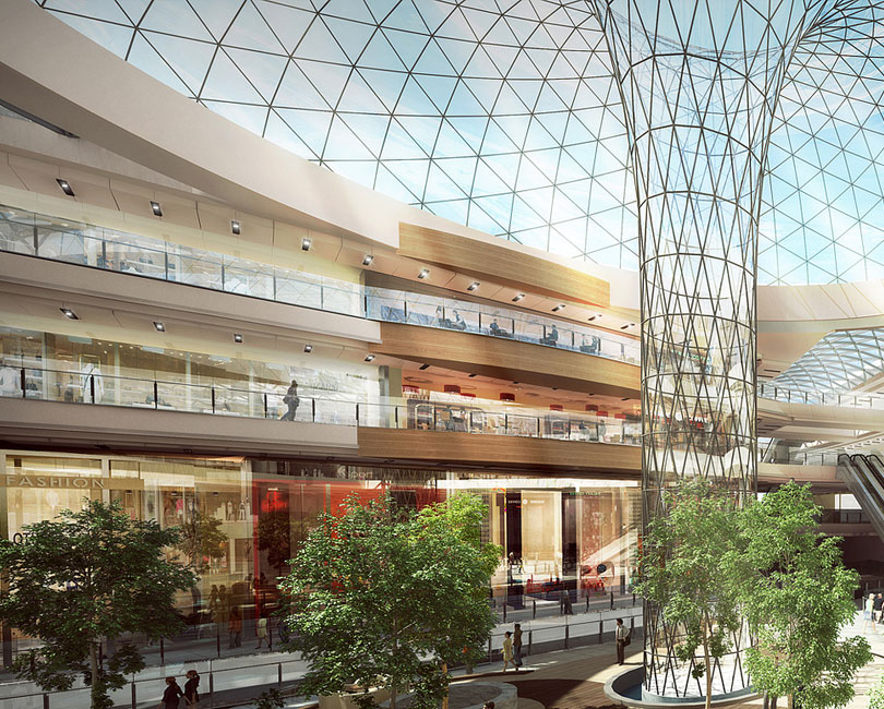 利用文化重塑購物中心的室內設計