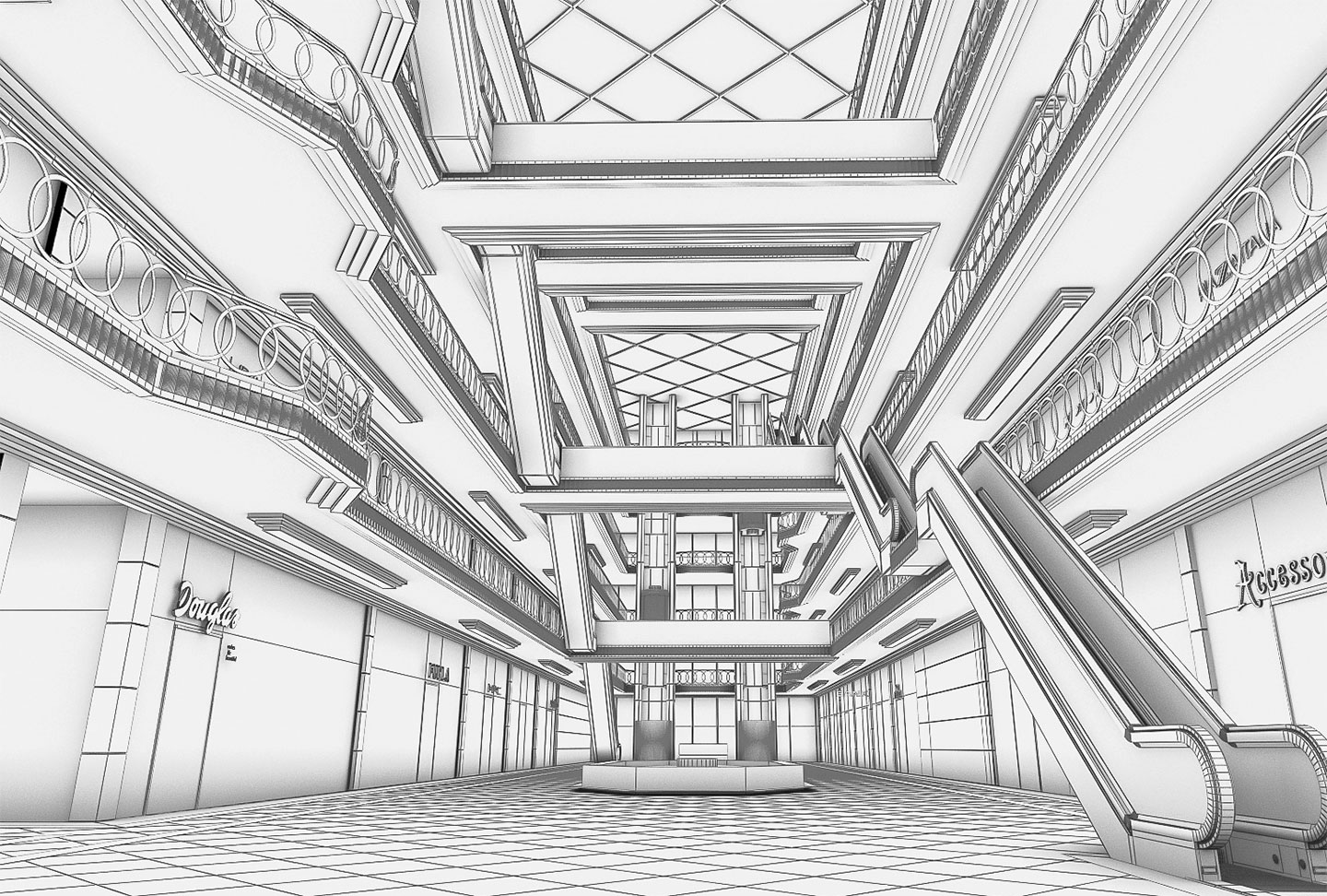 商場設(shè)計的四大要點