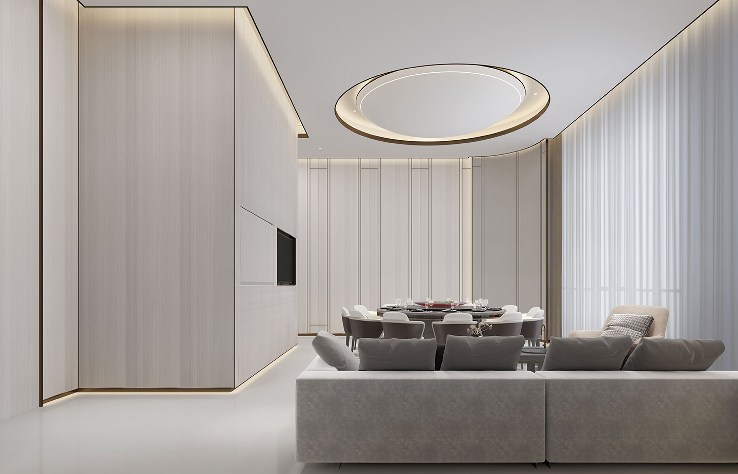 恒力惠州辦公樓室內設計方案說明「圖紙」