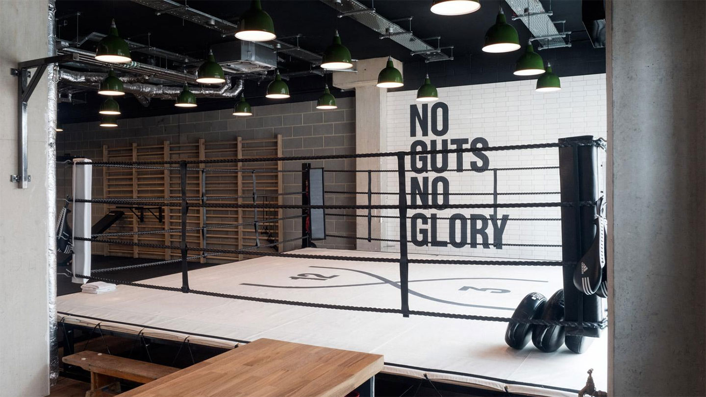 搏擊俱樂(lè)部室內(nèi)設(shè)計(jì)效果圖