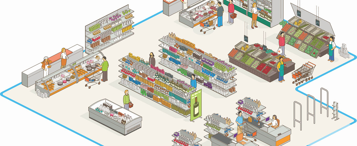 超市設計效果圖